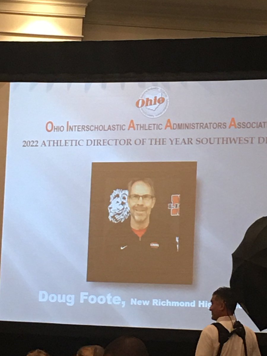 wbhsathletics's tweet photo. Congrats to NR AD Doug Foote on receiving the 2023 SW AD of the Year award! https://t.co/4kbpk8H9Lu