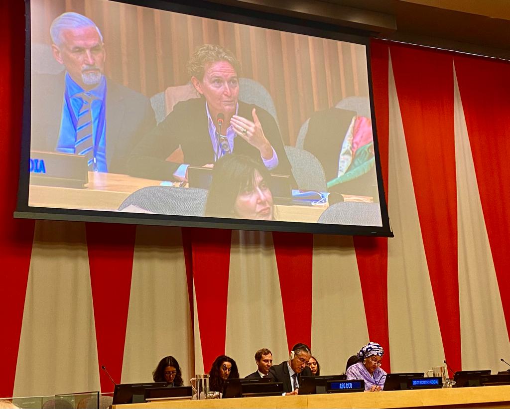 graca_patricia's tweet photo. Always inspiring to hear our @UN DSG @AminaJMohammed my colleagues #ResidentCoordinators serving countries to accelerate #SDGs #Humanitarian and #StandUp4HumanRights 4 the #people & the #planet @UN_SDG https://t.co/VqbjsZULQX