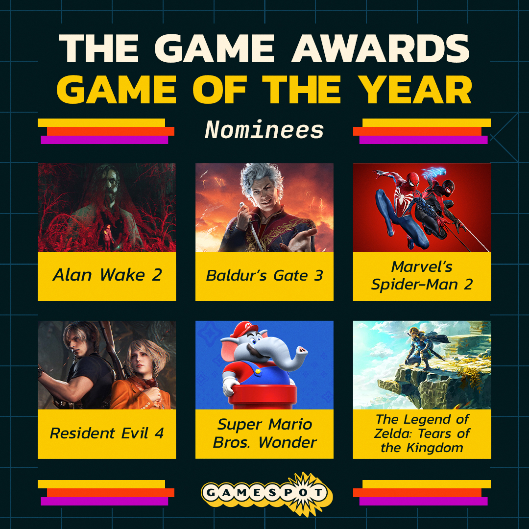 Gamespot Game Of The Year Awards logo