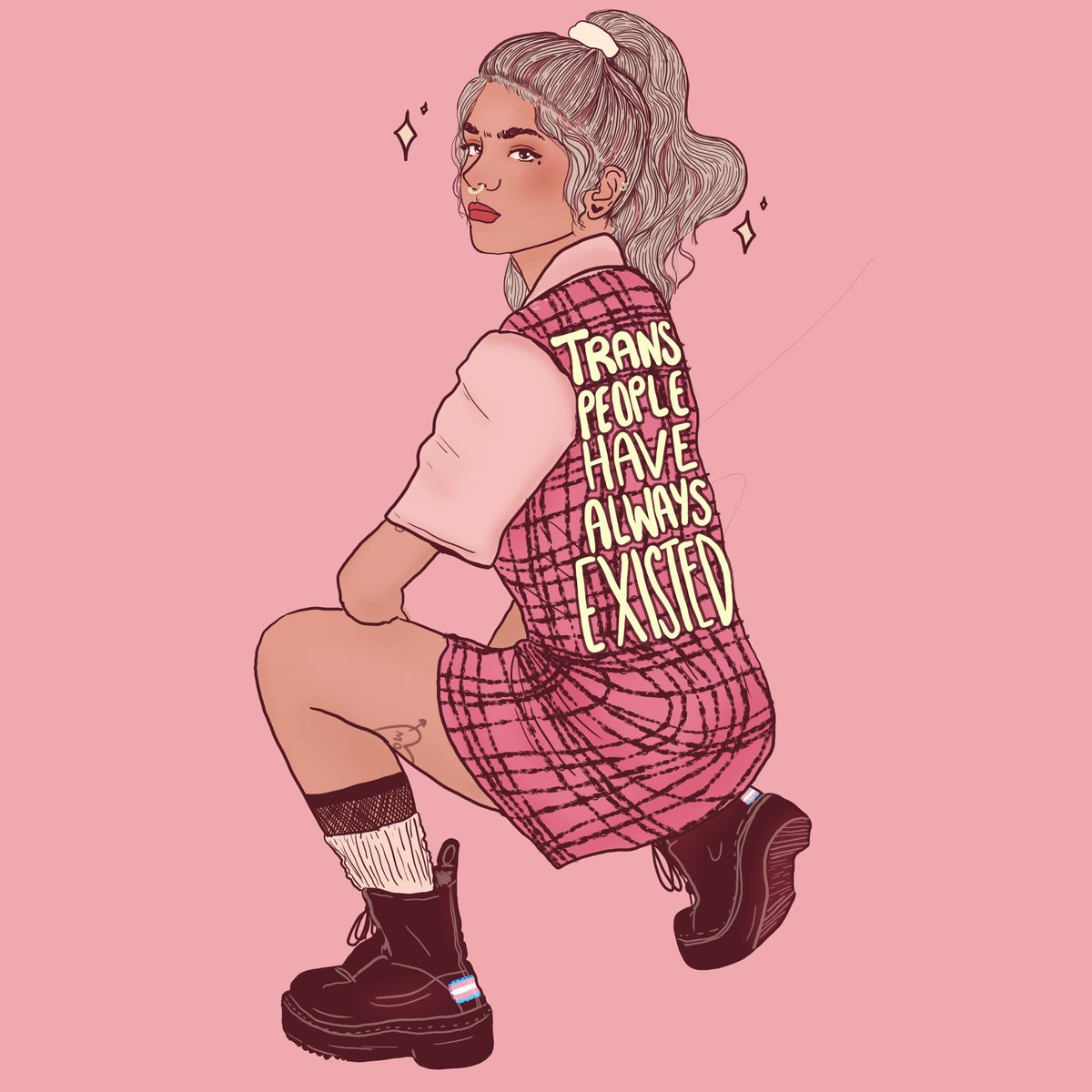 liberaljanee's tweet image. 🏳️‍🌈Reminders for #TransAwarenessWeek: 

TRANS PEOPLE HAVE ALWAYS EXISTED 

🌹 Trans women are REAL women 🌹
🍄Trans men are REAL men🍄
🌱Nonbinary people are VALID  &amp;amp; don't owe you androgyny 🌱