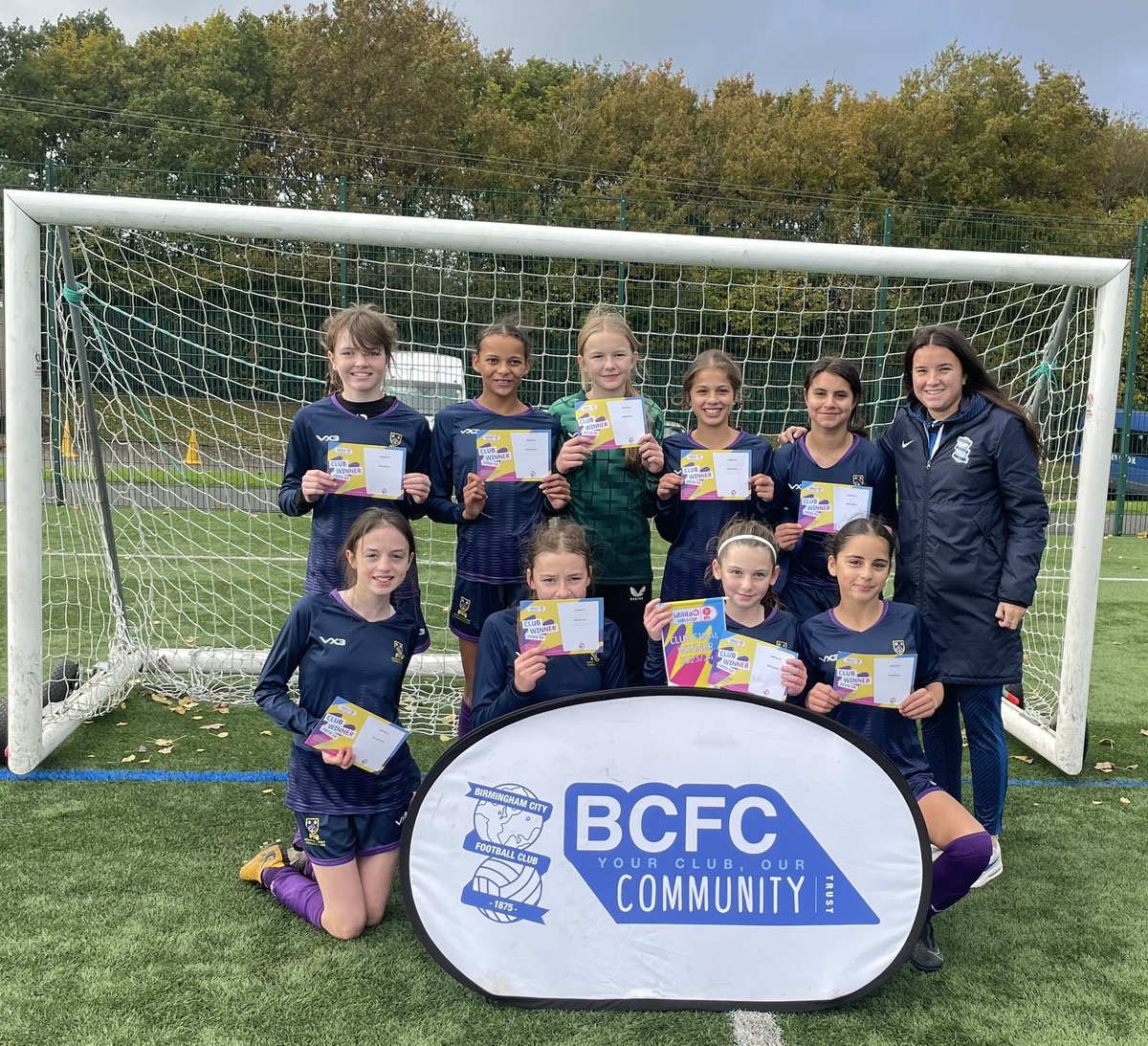 BC PE Department (@bcpedepartment) on Twitter photo Our u13 Challonets will now represent <a href="/BCFC/">(C) Birmingham City FC</a> @BCFCCommunity at the <a href="/EFL/">EFL</a> regional finals after winning todays local competition at Wast Hills👏🏻⚽️ 9 games played and 9 won. 50+ goals for and 0 goals against = Some effort 🤩 well done girls 💪🏻🔵 <a href="/BishopChalloner/">Bishop Challoner Catholic College</a> Our u13 Challonets will now represent <a href="/BCFC/">(C) Birmingham City FC</a> @BCFCCommunity at the <a href="/EFL/">EFL</a> regional finals after winning todays local competition at Wast Hills👏🏻⚽️ 9 games played and 9 won. 50+ goals for and 0 goals against = Some effort 🤩 well done girls 💪🏻🔵 <a href="/BishopChalloner/">Bishop Challoner Catholic College</a>