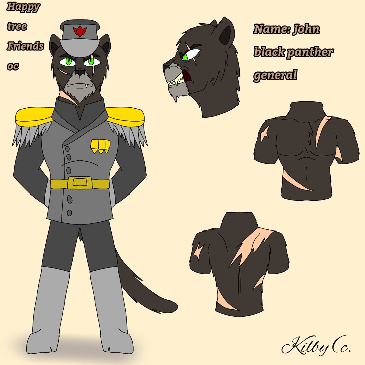 QilbyT's tweet photo. I redrew John because Ned liked the drawing so much. I also changed the design a bit on the soldier too
#htf #happytreefriends #oc #htfoc #htfkapowoc #htfkapow #generaloc #happytreefriendsoc #art #new #newart #digitalart https://t.co/jnpGsANee4