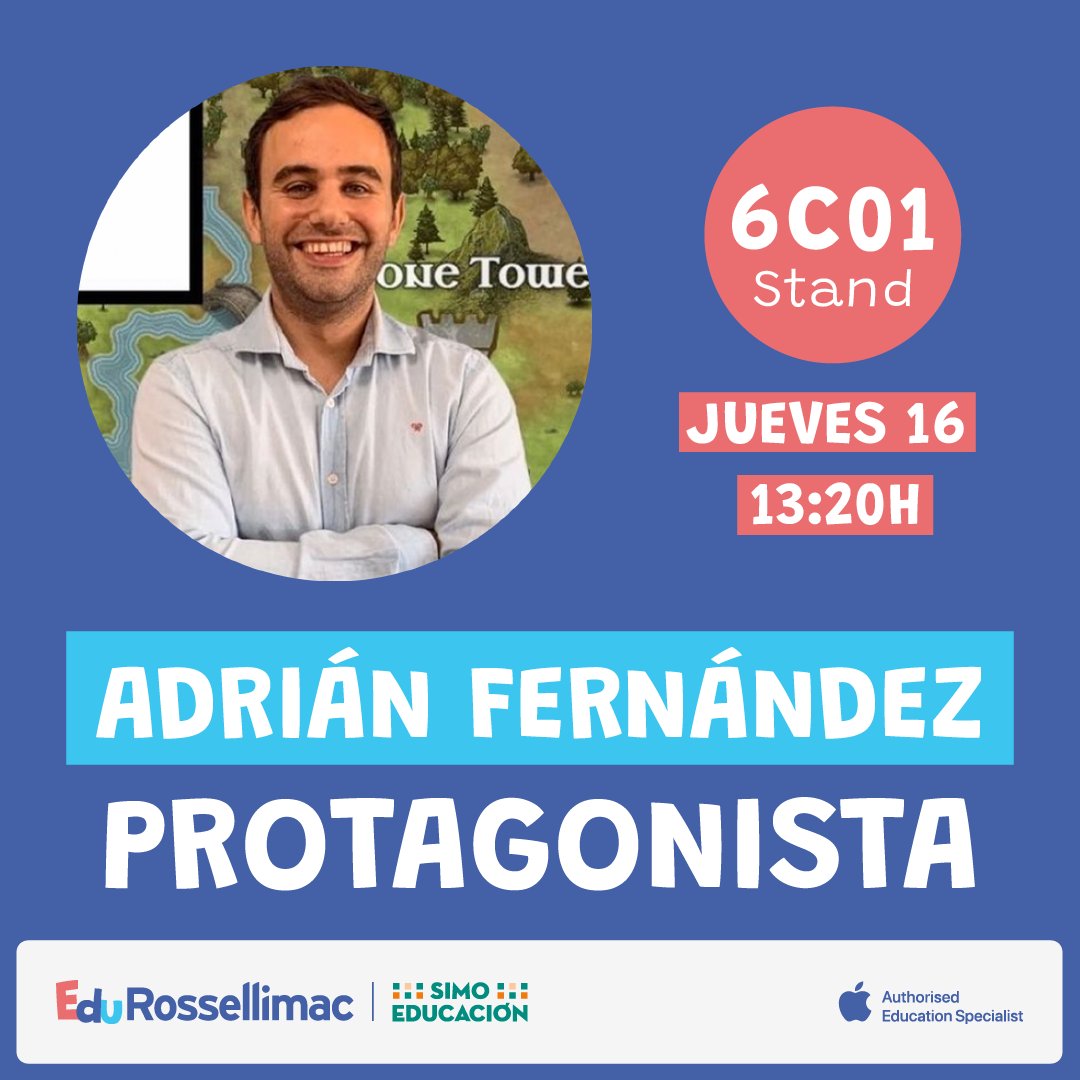 RossellimacEDU's tweet image. 🕒 13:00 @alvarofl 
🕒 13:20 @teachermradrian 
🕒 16:20 @GuillermoNegre  y @Chacon_Piris 

#SIMOEDU23