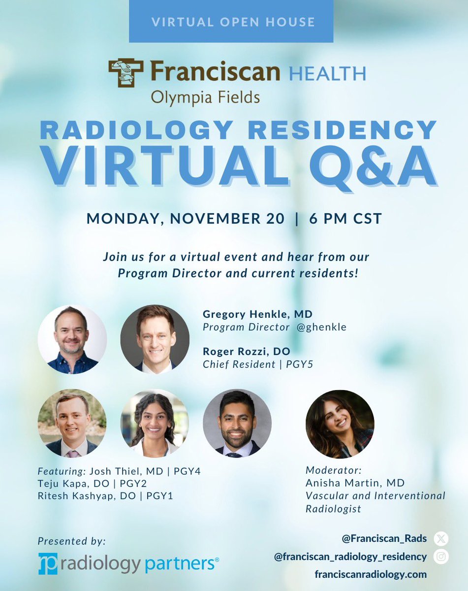 Join us for a residency Q&amp;A! 

teams.microsoft.com/l/meetup-join/…

#RadRes #ESIR #RadPartners