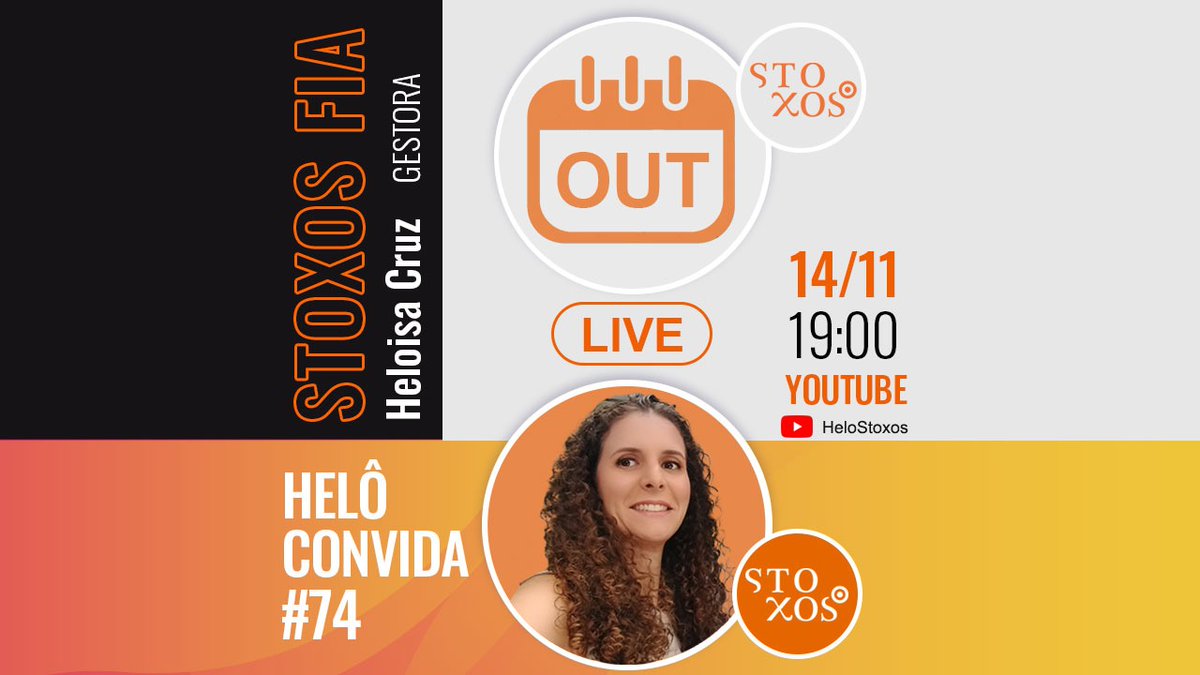 helocruz's tweet photo. Amanhã às 19h teremos a nossa live mensal do Stoxos FIA!  Não percam! https://t.co/4EEaU1ybef