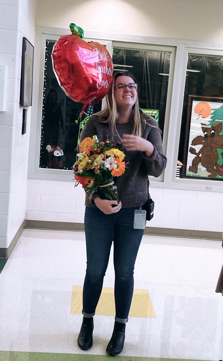 The3Martyns's tweet photo. Congratulations to Megan Redding, Teacher of the Year at Forest Pines Drive Elementary School! 🍎 📚 

Your impact on students is immeasurable. Beyond being an outstanding teacher, you’re a wonderful human who makes a difference every day.  @FPDES https://t.co/EEzb1JtYDV