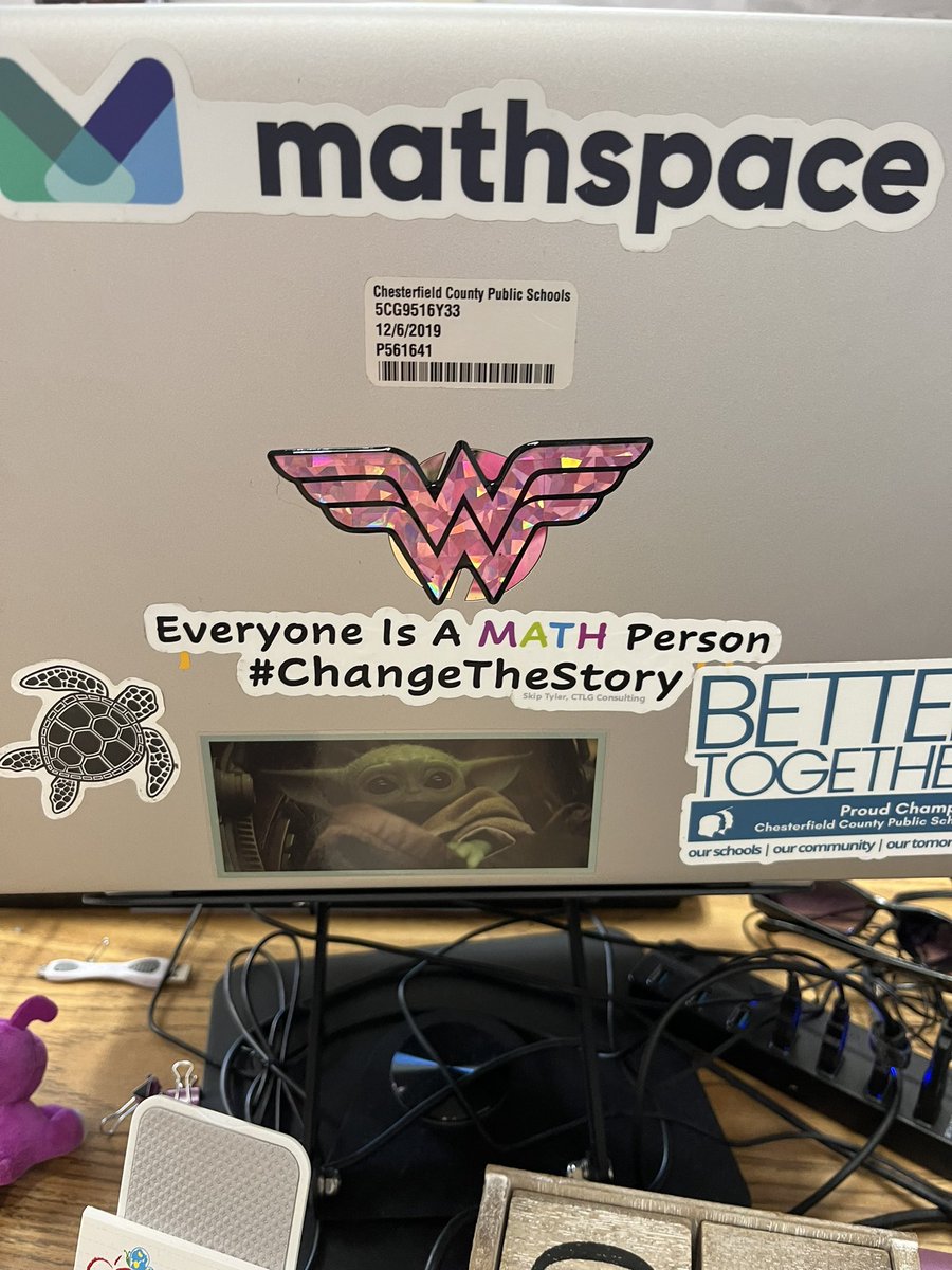 MsBellsMath's tweet image. Thank you Skip for my great sticker!  I am working to bring real world math to my classroom - using tasks @vcu_ttac