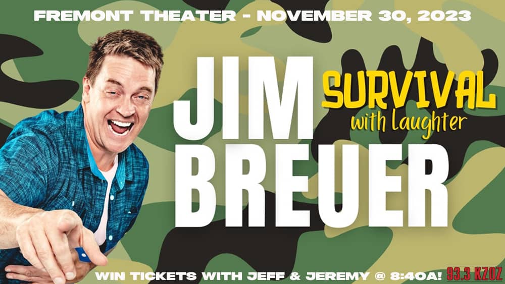 Don't miss Jim Breuer at the Fremont on 11/30!! We're holding tickets...want 'em? Hang with Jeff &amp; Jeremy at 8:40a all week! #JimBreuer #FremontSLO #GoodVibezPresents kzoz.com/?p=73442