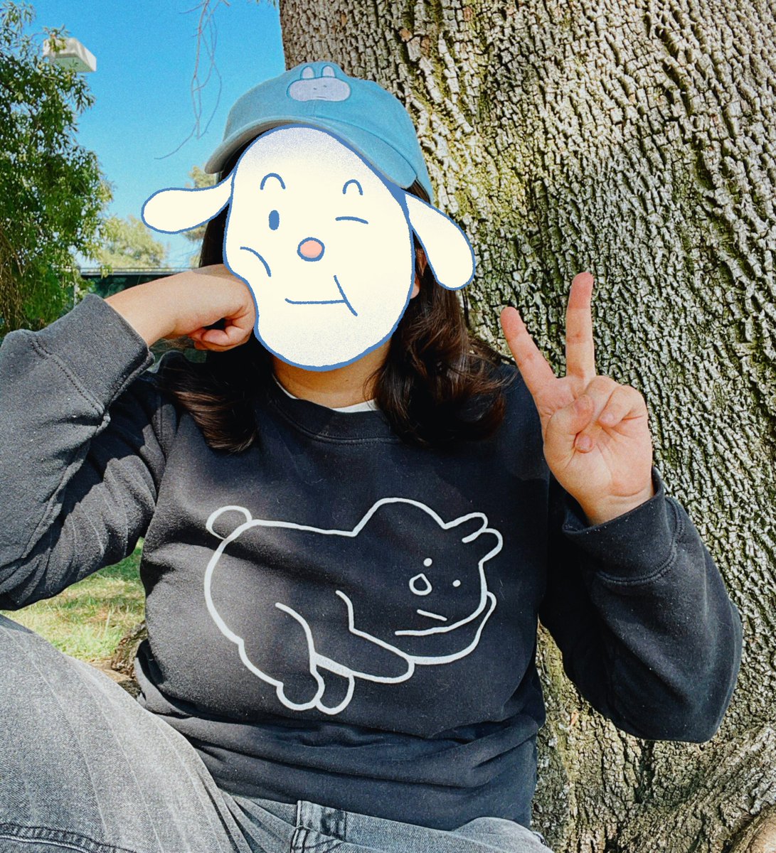 「only 2 days left to get a sad bun sweats」|alivia h.のイラスト