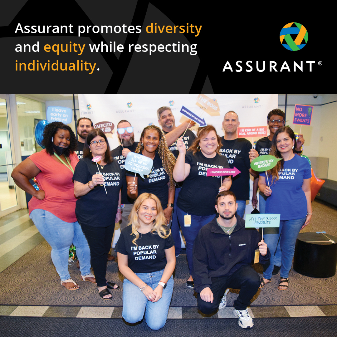 Assurant is committed to creating a diverse, equitable and inclusive workplace for everyone. 

We recently trained 2,000+ employees worldwide in disability inclusion to ensure that everyone feels valued and supported. aizgo.co/6019uafmc

#AssurantProud #DiversityandInclusion