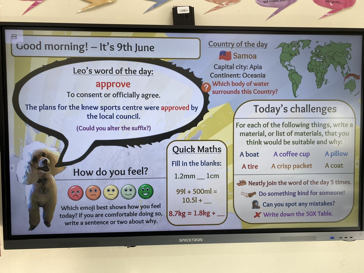 TheStudentLeads's tweet photo. Looking for a tried and tested, highly engaging start to your primary school day? Visit https://t.co/L4v9mIKCIq and take advantage of our FREE 3 day trial. Differentiated 3 ways, they offer something for everyone and help to save your precious time ❤️👏 #KS2 #primaryresources https://t.co/mvmIm3Ua2T