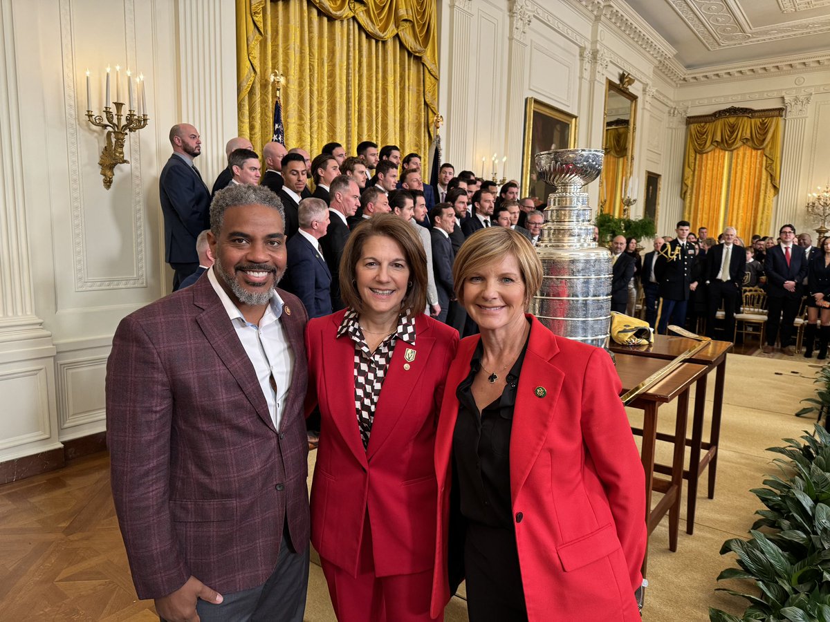 The Battle Born have arrived.
 
After 6 years of giving Las Vegas something new to believe in, it was an honor to celebrate our world champion <a href="/GoldenKnights/">Vegas Golden Knights</a> at the White House today. Here’s to many more victories. #VegasBorn