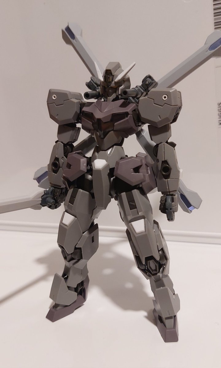 Typebble's tweet image. Gundvolva / Crossbone Custom WIP-1 #ガンプラ #魔女からの水銀