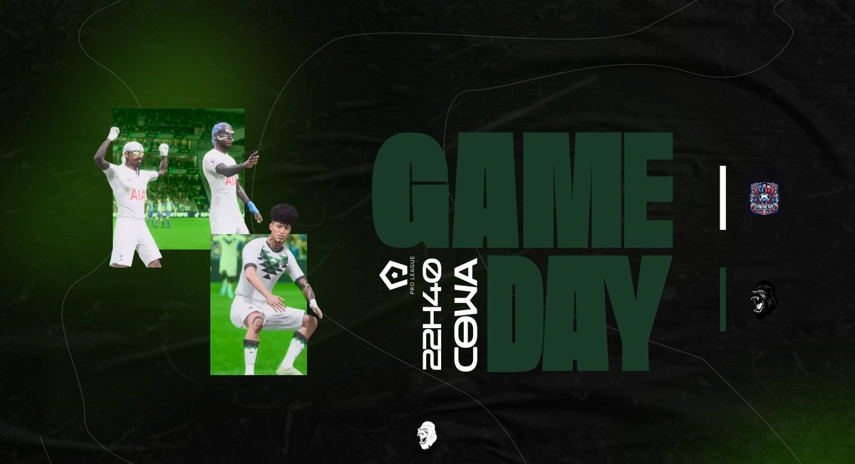 𝗠𝗔𝗧𝗖𝗛𝗗𝗔𝗬 | #EAFC24 🏆 |
<a href="/Proleague_Spain/">ProLeague Spain</a>

📢| Jornada 4 | <a href="/SynthetizeFC/">Synthetize FC</a> 

📹twitch.tv/cowabungacf