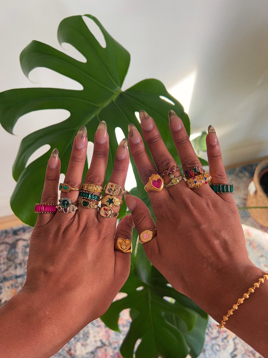 so hard having the best jewellery collection