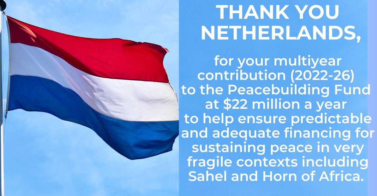 United Nations Peacebuilding and Peace Support tweet media