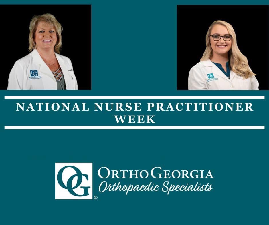 We are celebrating our Nurse Practitioners this week during National Nurse Practitioner Week, November 12-18, 2023. We are grateful to have some of the best. Thank you for providing excellent care to our patients!
orthoga.org/physician-assi…
#NPWeek #npweek2023 #NursePractitioner