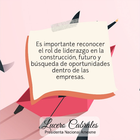 Formar líderes en las empresas nos da la oportunidad de tomar decisiones con rapidez, eficacia y eficiencia.
#LuceroCabrales #AMEXME #mujeresempresarias #líderesfemeninas