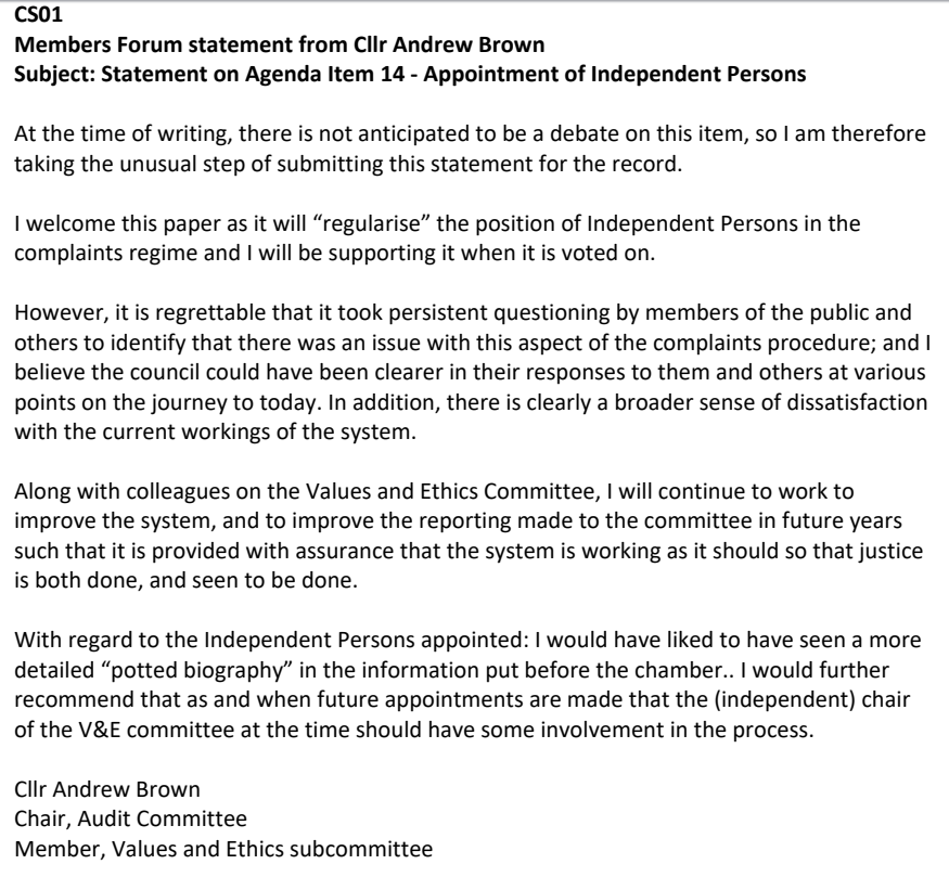 Cllr Andrew Brown 🔶🏳️‍🌈🇺🇦 tweet media