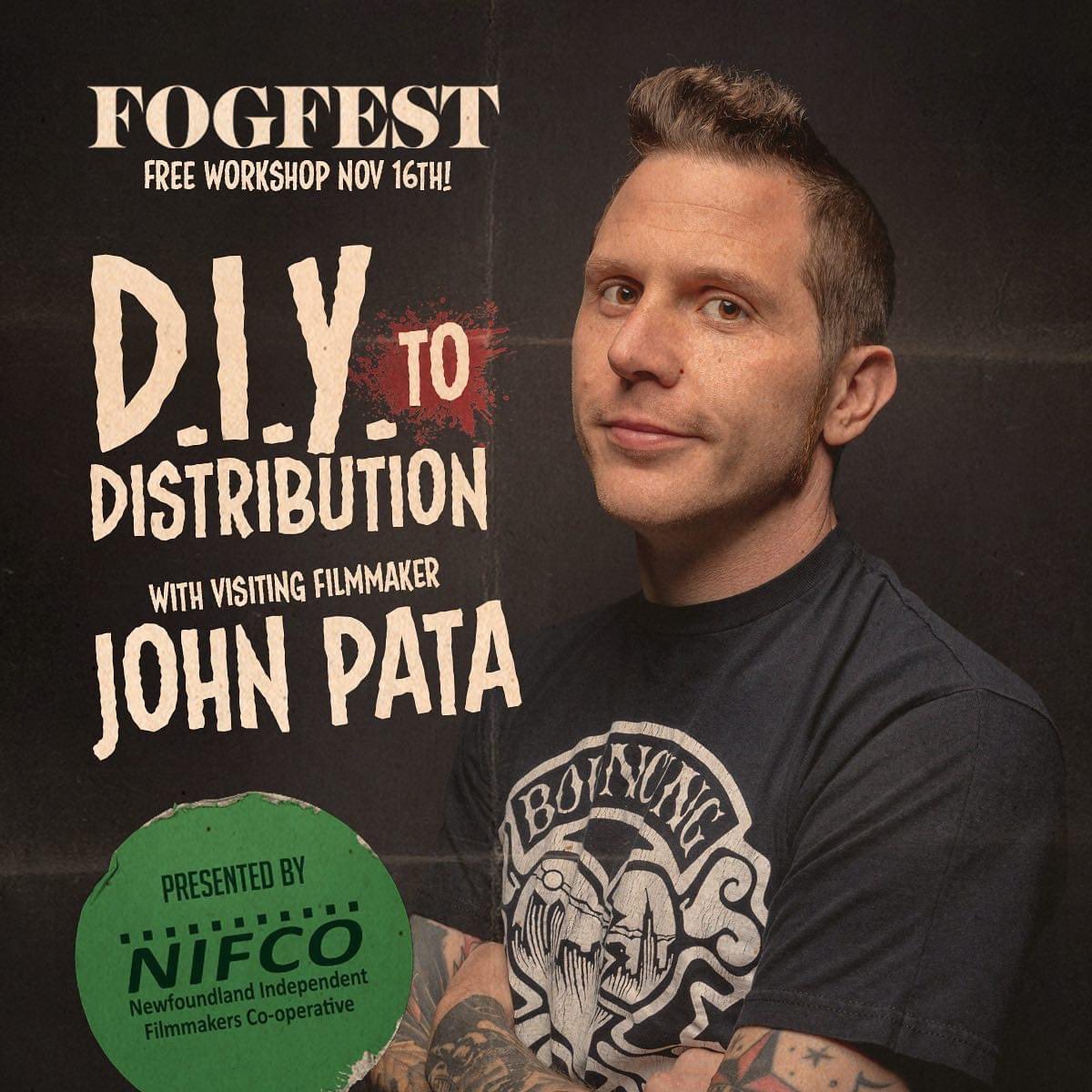 The countdown begins: 3 days until our Canadian premiere at <a href="/GRINDMINDHORROR/">GRIND MIND</a>’s FogFest! That afternoon, catch a free workshop with our writer/director <a href="/john_pata/">John Pata</a>! 🎬