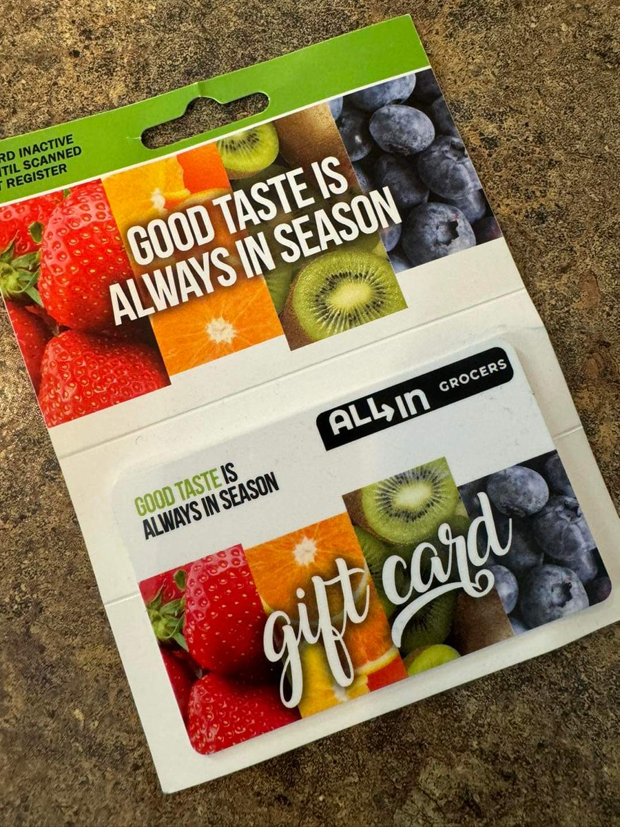 💳 All In Grocers has partnered with Molina Healthcare of Iowa to give 100 customers a $50.00 gift card to use at All In Grocers. Please read the details below clearly.

The first 50 gift cards will be given out at 12:00pm (noon) on Tuesday, November 14th until they are all gone