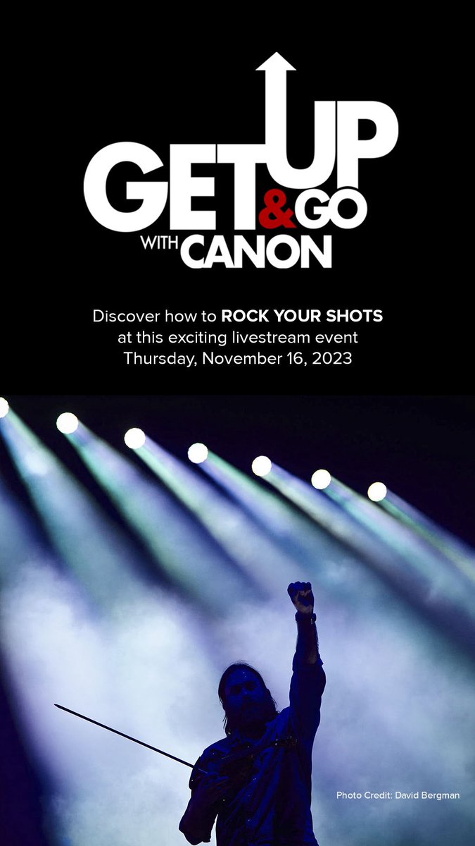 I’m co-hosting a FREE livestream this Thursday from @TowerTheatreOKC where we’ll show you how to make powerful live concert photos and videos. <a href="/TaddyPorter/">Taddy Porter</a> will be performing and it’s going to be epic! Register now at hopin.com/events/canon-g…