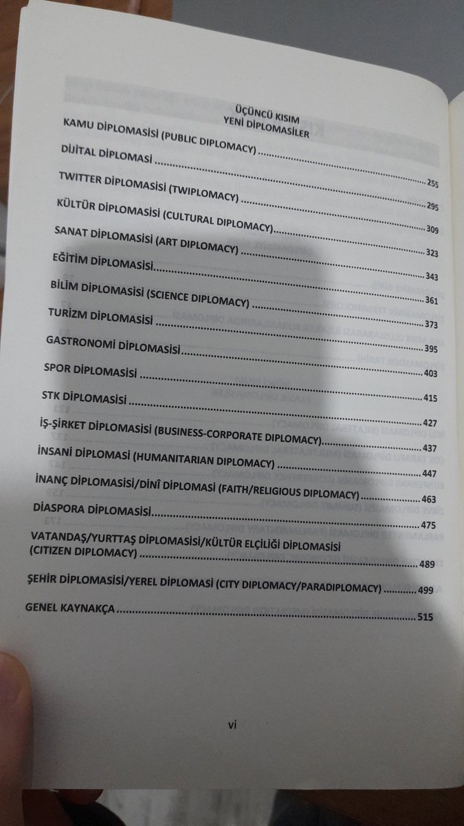 Çok değerli hocam <a href="/MuharremEksi/">Prof. Dr. Muharrem EKŞİ</a>  😊 
Klasik Diplomasiden Kamu Diplomasisine Yeni Yöntem ve Araçlar