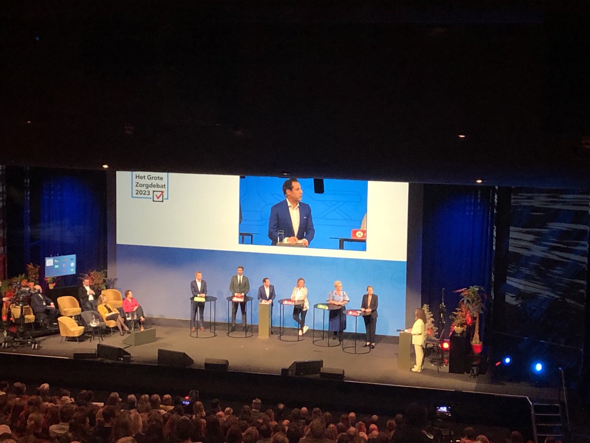 Volle bak bij #HetGroteZorgdebat in Utrecht