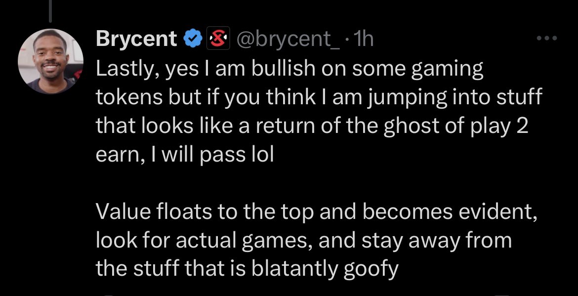 🚨breaking: <a href="/brycent_/">Brycent</a> will not be playing “the ghost of play 2 earn…” aka <a href="/pixels_online/">Pixels</a> x <a href="/ronin_network/">Ronin</a>? $ron