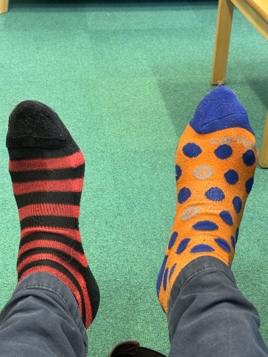 Thanks to everyone who joined in today with our #oddsocks for ⁦@ABAonline⁩ 

⁦@LDBSLAT⁩
