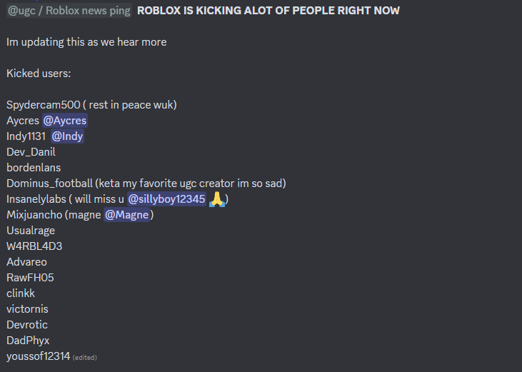 Vixsy55's tweet photo. Many UGC Creators have been removed from the ugc program for uploading 1:1's ugcs #Roblox #RobloxUGC https://t.co/GoKhAM4C1f