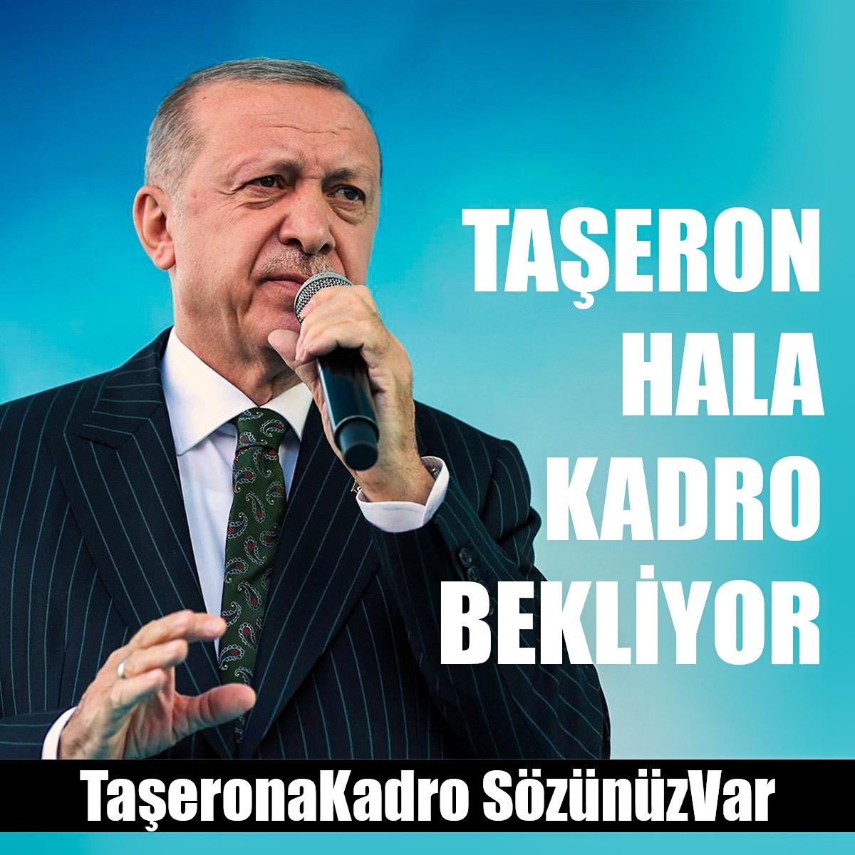 Taşeron hala hakkını almayı bekliyor Sayın Cumhurbaşkanım <a href="/RTErdogan/">Recep Tayyip Erdoğan</a> siz ve arkadaşlarınız bugüne kadar verdiği hiçbir sözden dönmedi, taşerona gelince neden verilen sözler tutulmuyor.
TaşeronaKadro SözünüzVar
Sözlerin tutulmasını istiyoruz
