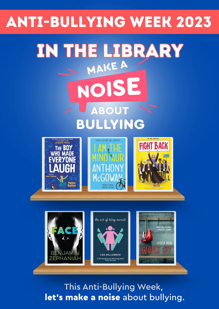 What a line up… @HelenRutterUK @anthony_mcgowan @a_reflective @BZephaniah @lisa_letters @louisareid @Team_English1 @ThePiXLNetwork @LiteracyHive reading helps students understand, empower and empathise with #AntiBullyingWeek2023