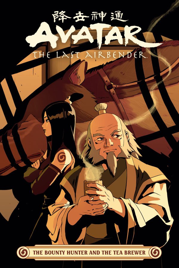 Team Avatar is back with Avatar: the Last Airbender–The Bounty Hunter and the Tea Brewer! Arriving Spring 2024, you can now pre-order the next official Avatar graphic novel by the award-winning team of @FaithErinHicks, @Peter_Wartman and Adele Matera: bit.ly/3ubmMwJ