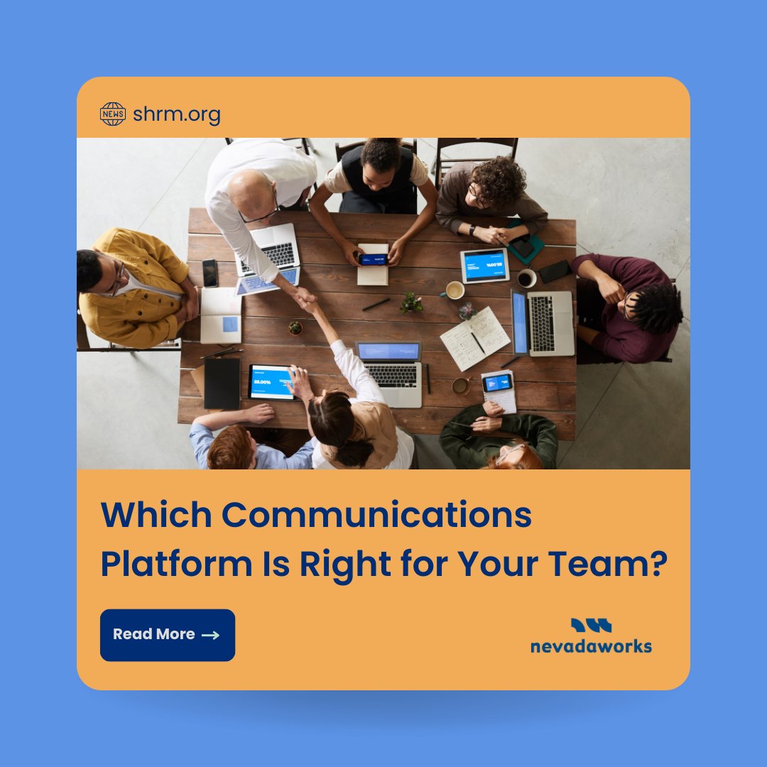 Nevadaworks's tweet image. Is your team drowning in a sea of emails and messages? 🤔 Maybe your team would benefit from a different communications platform. [LINK] brnw.ch/21wEpi3
.
.
.
.
.
.
.
#Communication #StreamlinedCommunication #BoostCollaboration