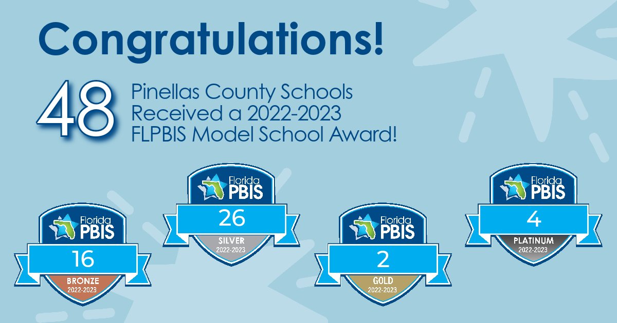 flpbis's tweet image. Congratulations to @my_pcs for supporting 48 schools to become FLPBIS Model Schools in 2022-2023! @JamersonElem, @PointPCS, @vikingnation1, @OrangeGroveEl, @StarkeyBears
