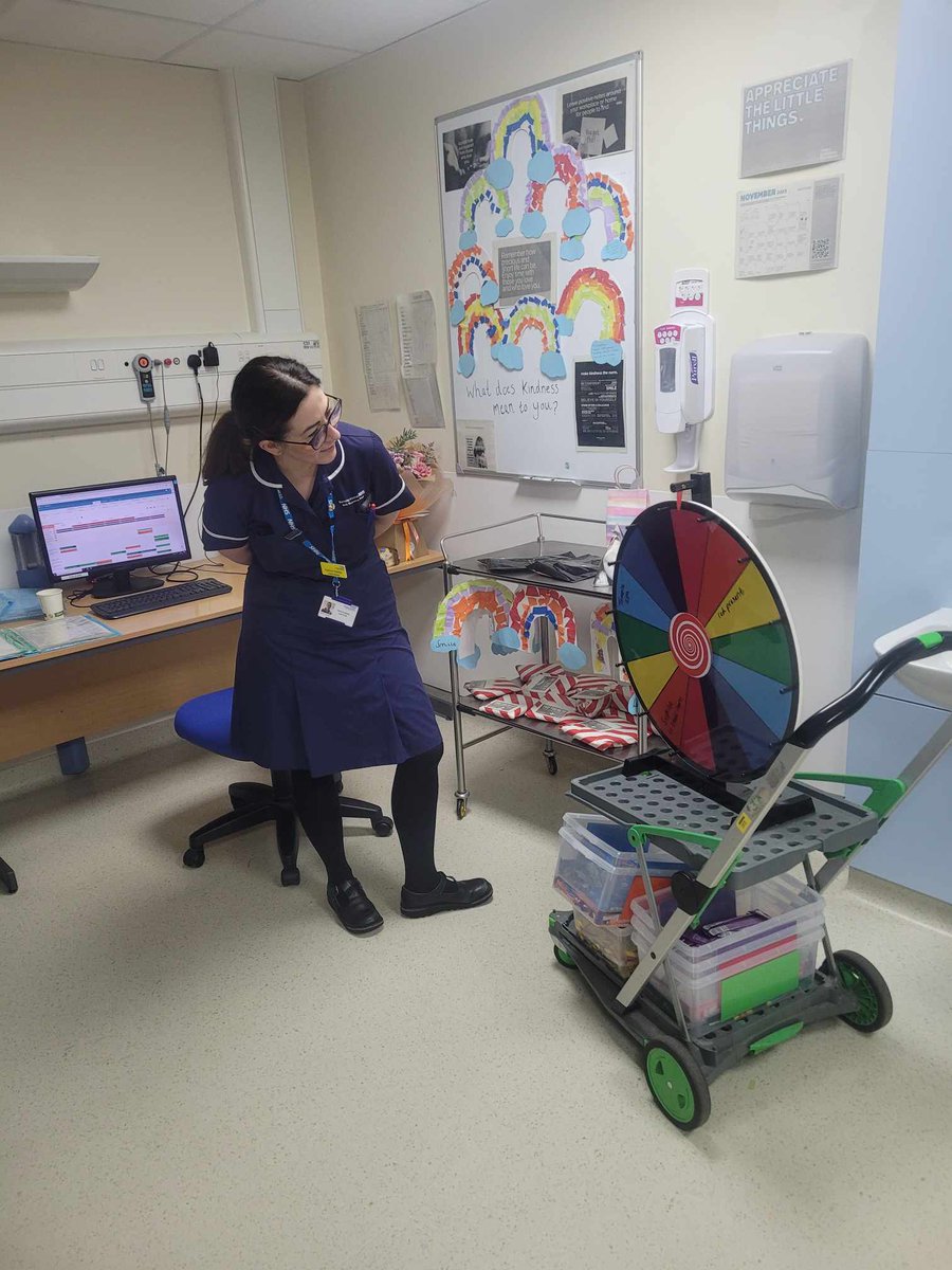 Gynaecology celebrating world kindness day today. Amazing work Jamie and Emily, staff have really appreciated it. Thank you to all that contributed. #worldkindnessday2023
