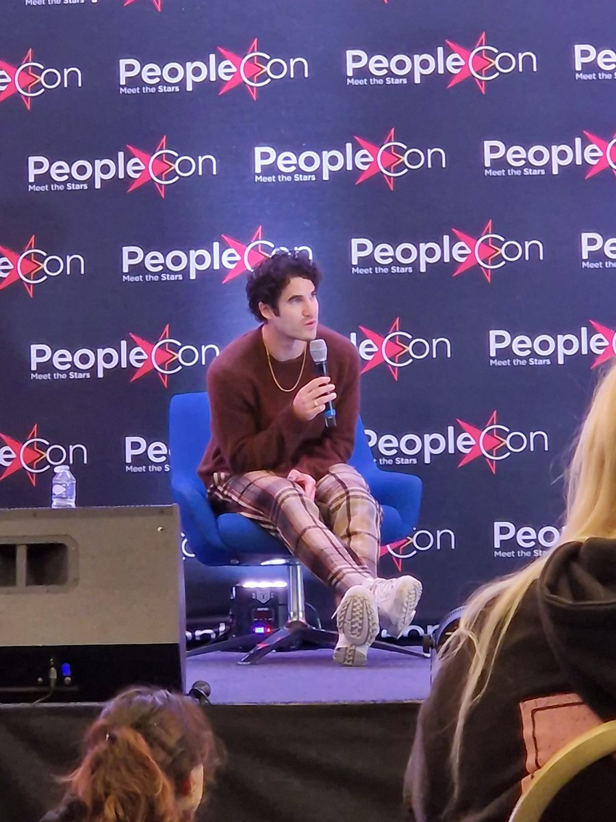 #darrencriss #peoplecon #fanconvention #glee #artist