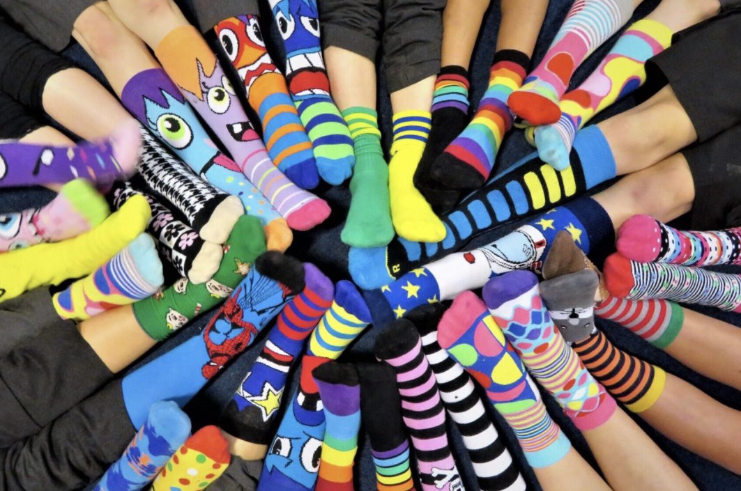 Today we took part in odd socks day to support anti-bullying. Odd socks show we are all the same but different and can express are individuality #OddSocksDay <a href="/whistonwillis1/">Whiston Willis Primary Academy</a>