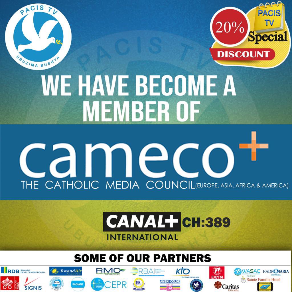 pacis_tv's tweet image. WE HAVE BECOME A MEMBER OF
@CatholicMediaN1 #COMECO 
THE CATHOLIC MEDIA COUNCIL (EUROPE, ASIA, AFRICA &amp;amp; AMERICA)

Thank you Lord Jesus Christ. 🙏