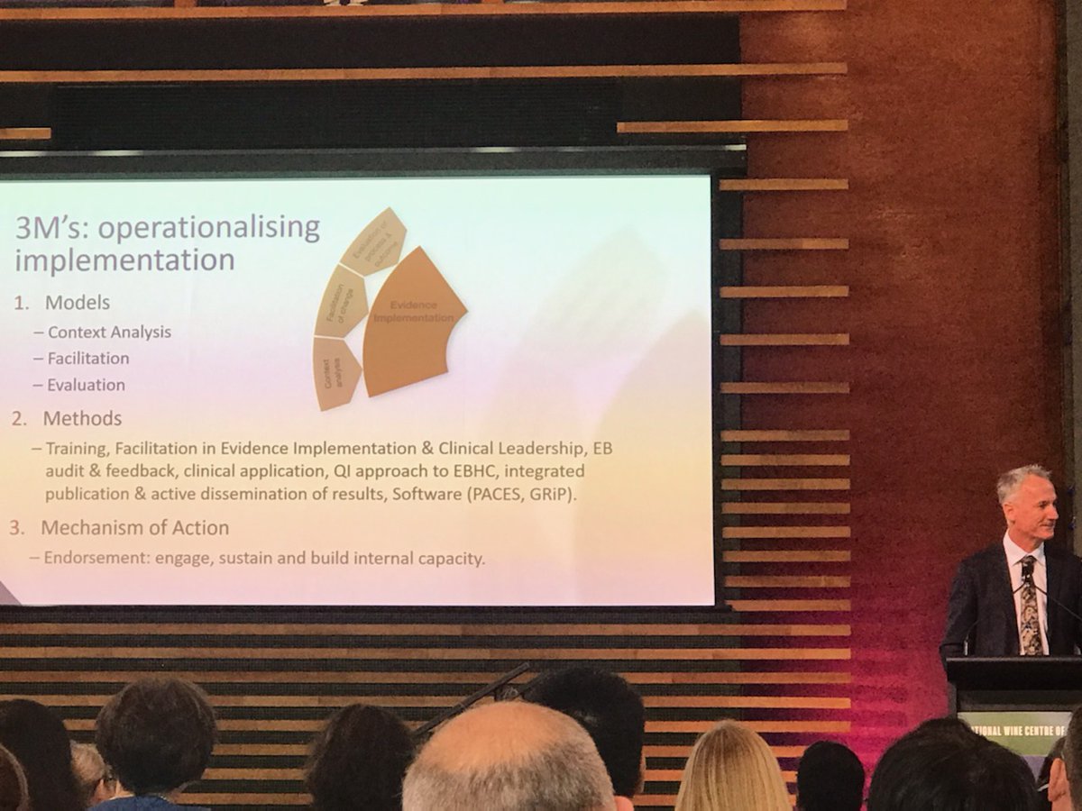 JBI_EI's tweet photo. JBI's Director of Implementation Science and Chief Editor of @JBI_EI, @CraigSL01 - giving a divisional report at the @JBIEBHC Collaboration Meeting 2023 in Adelaide, South Australia. https://t.co/zQNeclyn5J