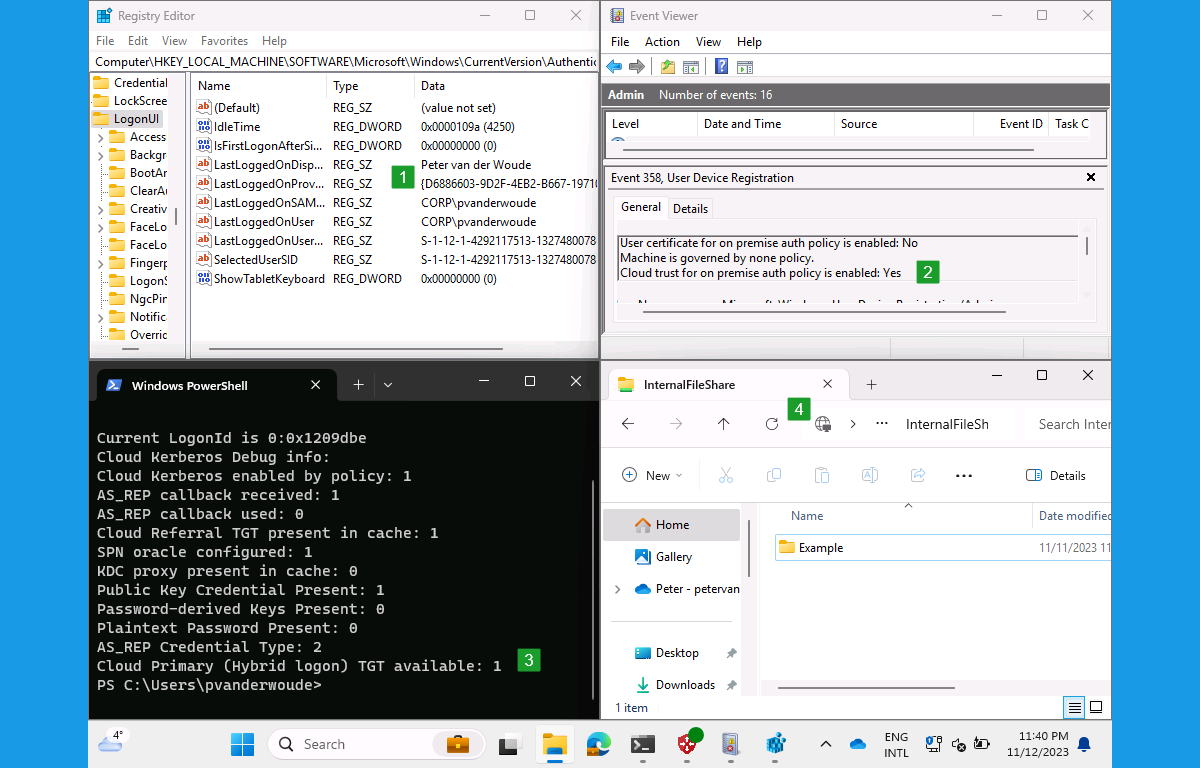 New blog post: Configuring Windows Hello for Business cloud Kerberos trust
petervanderwoude.nl/post/configuri…
#MSIntune #Intune #Windows10 #Windows11 #WHfB #CloudTrust #MSEntra
