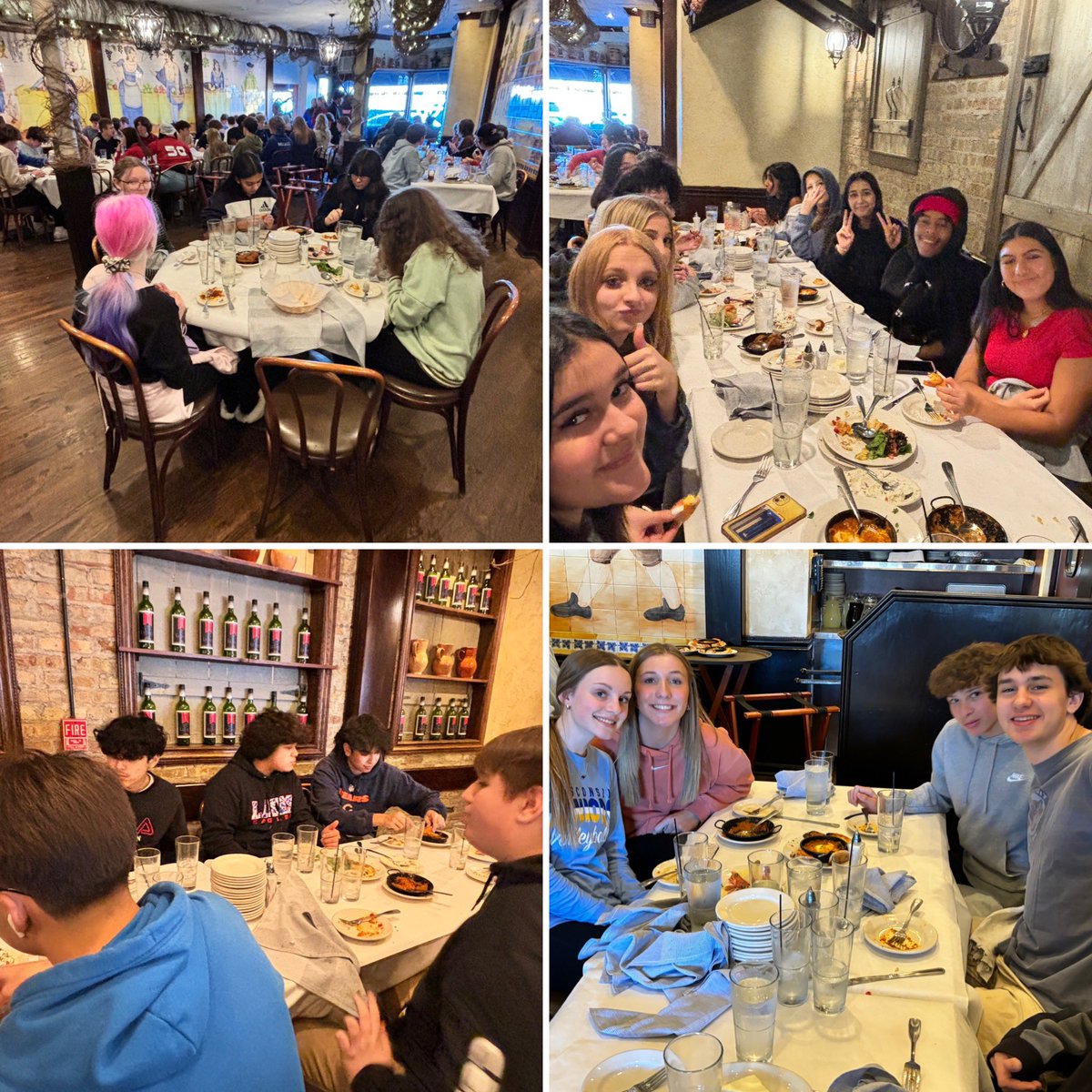 Best day ever! Spanish 2 field trip to La Tasca for tapas. <a href="/LakesEagles/">LakesEagles</a> <a href="/sliarakos7/">Sophia</a> <a href="/RachelBalcer/">Rachel Balcer</a> <a href="/JoriBowen/">Jori Bowen</a>