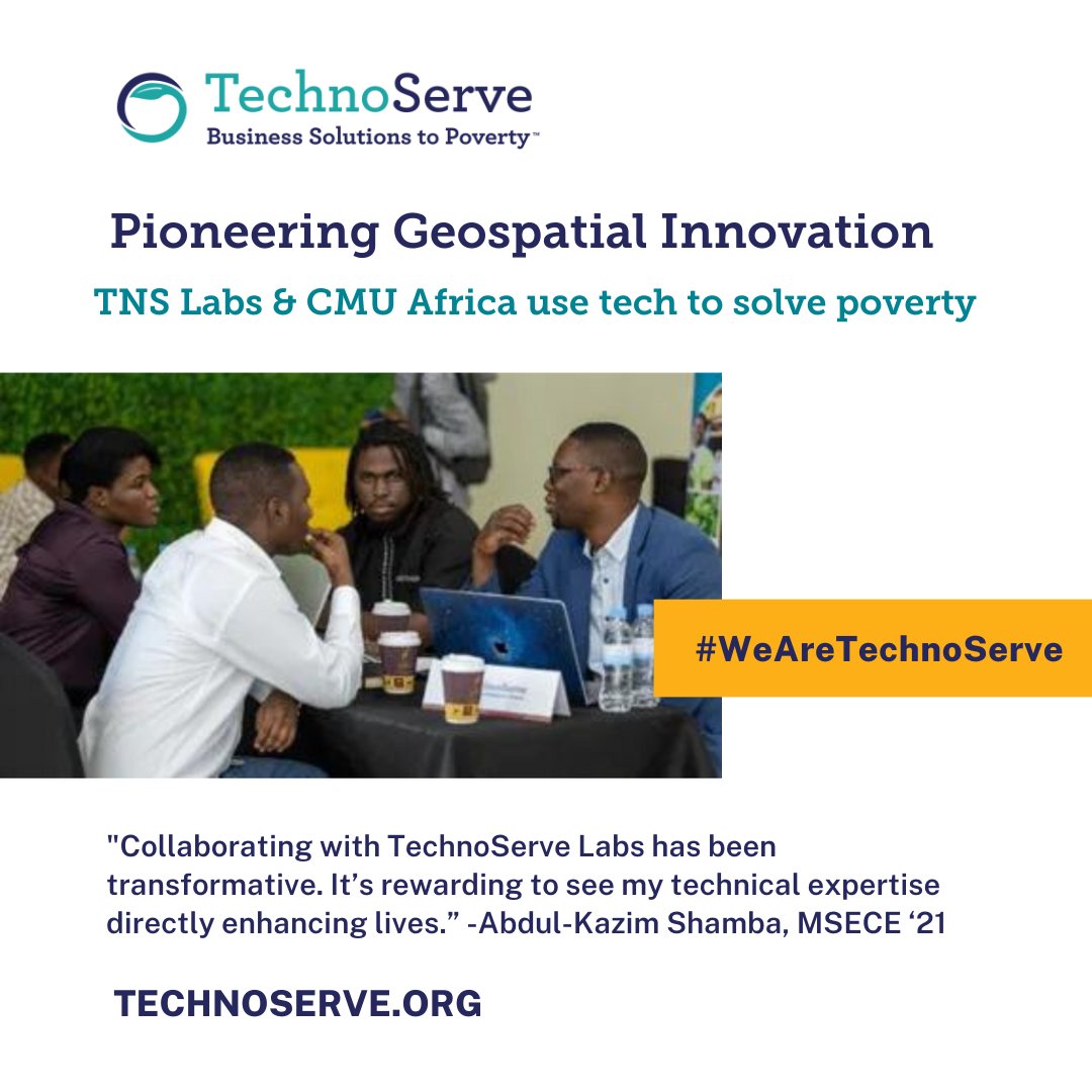 🌍📊 Dive into the world of geospatial innovations in Africa! 🌍📊

Discover how @CMUAfrica &amp; TNS Labs harness the power of geospatial data to drive positive change for farmers in Africa. 🌍🚀
Read the blog: bit.ly/3FAafW1 #ADifferentWayToMakeADifference