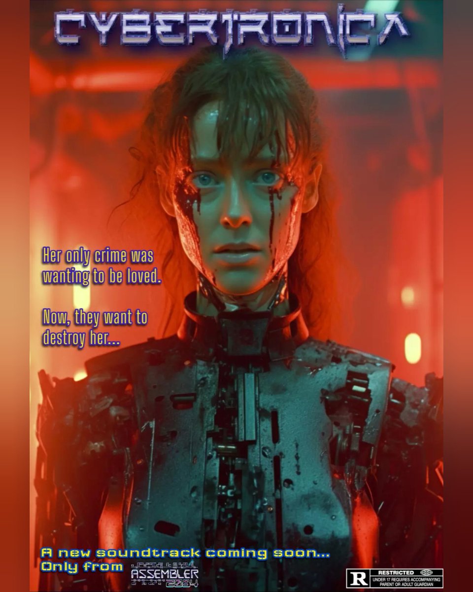 AssemblerAudio's tweet photo. CYBERTRONICA teaser poster # 1.
#Cyberpunk https://t.co/psdhXrqclv