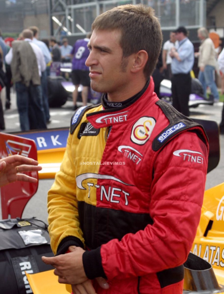 Süper Lig formula yarışlarında Galatasaray pilotu Alessandro Pier Guidi.  (2008)