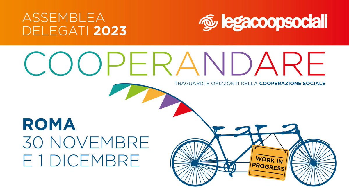 #SaveTheDate - #Roma, 30 novembre e 1 dicembre: Assemblea delegati 2023. Segui gli aggiornamenti su legacoopsociali.it 

<a href="/LegacoopN/">Legacoop Nazionale</a> <a href="/duttodiego1/">Diego Dutto</a> @Felimelli <a href="/peppemanzo/">giuseppe manzo</a>
