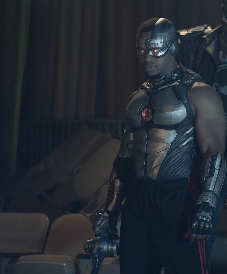 Joivan Wade as Cyborg in the fourth season of Doom Patrol