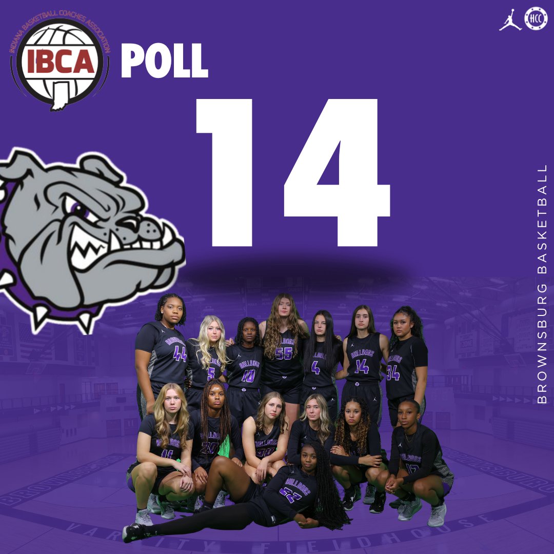 bhsdogs's tweet image. Top 20!

@bhsdogsghoops rank 14th in the IBCA Girls Basketball Poll in Week 2.

Way to go girls!

#BulldogTough x #BulldogFamily