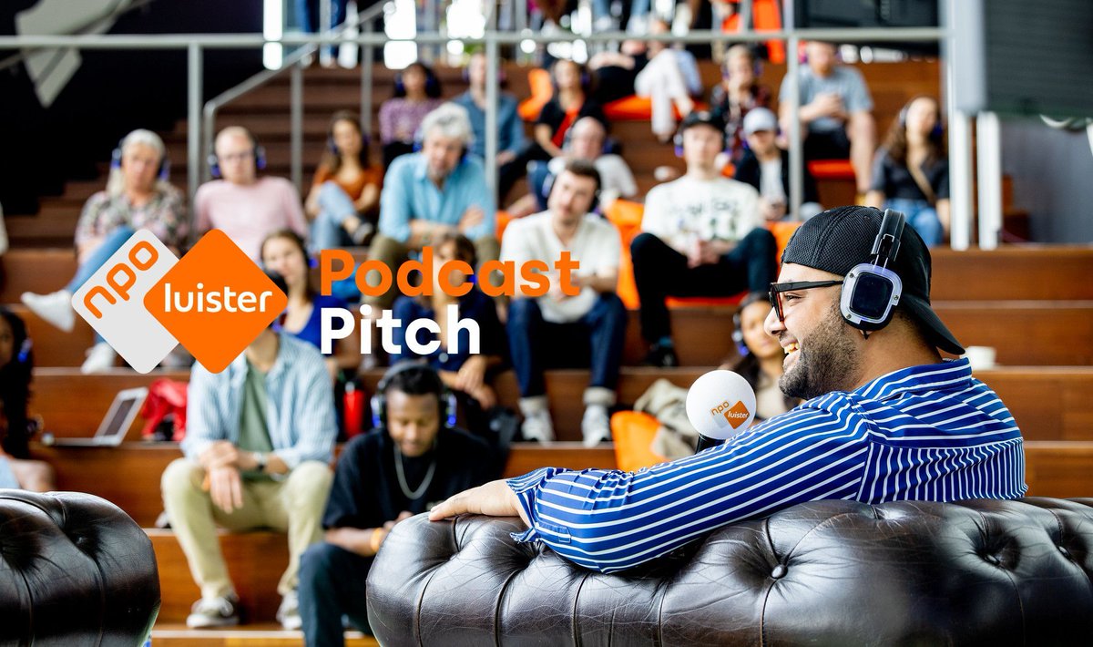 Heb jij een goed en origineel idee voor een podcast? Doe dan mee aan de NPO Luister Podcast Pitch! Het winnende idee zal worden tot een podcast op NPO Luister en in première gaan op het NPO Luister Podcast Festival in 2025.

 Meer informatie: npoluister.nl/pitch